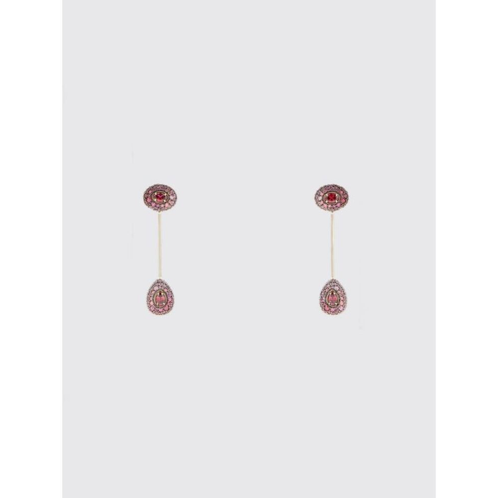 Swarovski Women Sublima Swarovski Drop Earrings In 18K Gold-Plated Metal